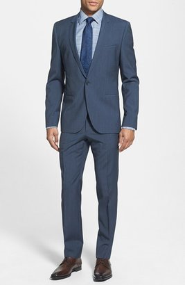 HUGO 'Aul/Heibo' Extra Trim Fit Wool Suit (Online Only)