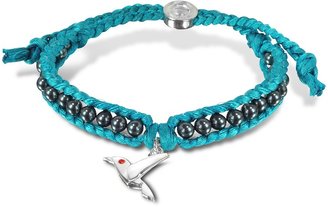 Sho London Hummingbird Friendship Silk Bracelet