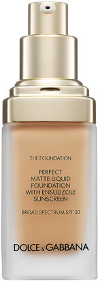 Dolce & Gabbana The Foundation Perfect Matte Liquid Foundation Broad Spectrum SPF 20