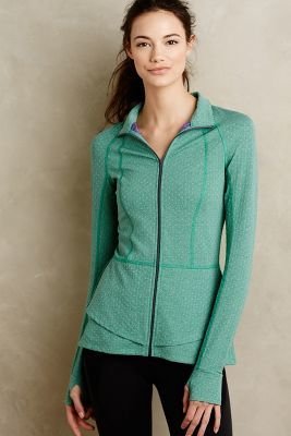 Anthropologie Pure + Good Dotted Jacquard Jacket