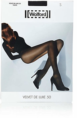 Wolford Women's Velvet De Luxe 50 Tights - Anthracite