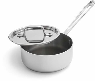 All-Clad d3 Stainless Steel Saucepans with Lids