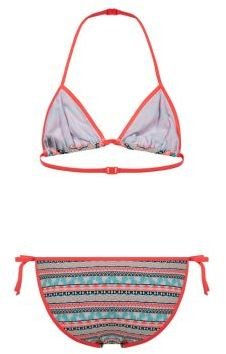 New Look Teens Red Pineapple Aztec Print Triangle Bikini