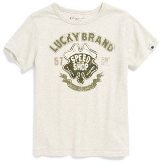 Lucky Brand 'Speed Shop' Graphic T-Shirt (Big Boys)