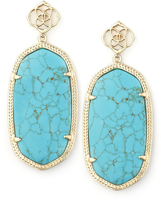 Kendra Scott Davey Earrings, Turquoise