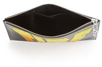 Kenzo 'Fire' Leather Pouch