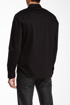 7 For All Mankind Double Flap Long Sleeve Shirt