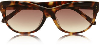 Linda Farrow D-frame acetate sunglasses