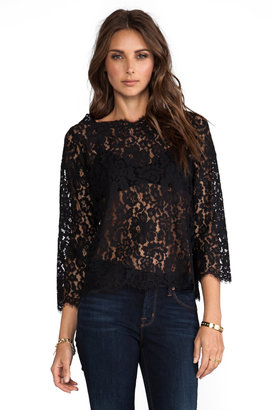 Joie Allover Lace Elvia C Top