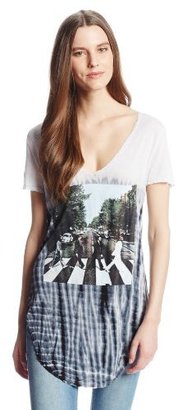 Signorelli Women's The Beatles Abbey Road Tee with Ombre Detail