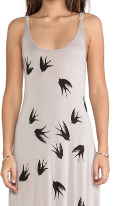 Lauren Moshi Lex All Over Birds Dress