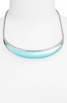 Alexis Bittar 'Lucite® - Neon Deco' Crescent Necklace