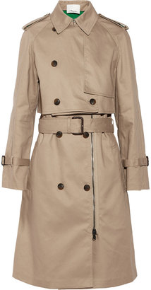 3.1 Phillip Lim Layered two-piece cotton trench coat
