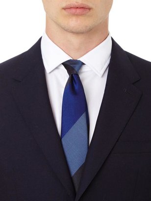 Burberry Wide-stripe silk tie