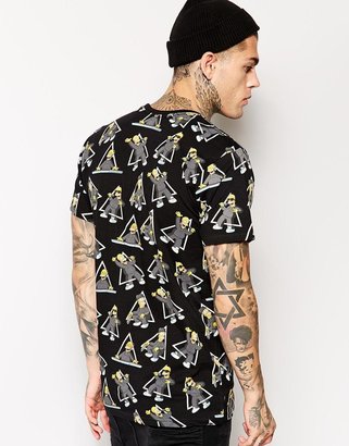 Eleven Paris X The Simpsons T-Shirt with Homer Print
