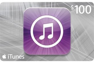 Apple $100 iTunes Gift Card