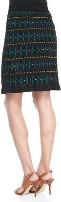 M Missoni Helix Printed Knit Skirt