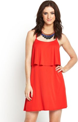 River Island Sleeveless Tiered Strappy Dress
