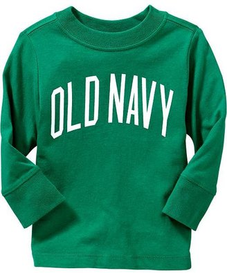 Old Navy Long-Sleeved Logo Tees for Baby