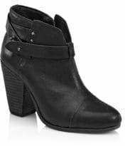 Rag & Bone Harrow Leather Ankle Boots