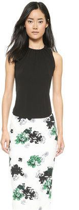 Yigal Azrouel Cut25 by Ruched Exposed Back Top
