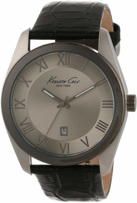 Kenneth Cole New York Men's KC1925 Classic Dial Roman Numeral Detail Strap Watch