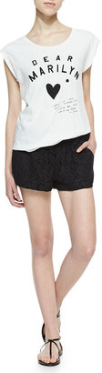 Neiman Marcus Cusp by Retro Lace Running Shorts