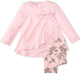 First Impressions Baby Girls' 2-Piece Tunic & Floral Pants Set