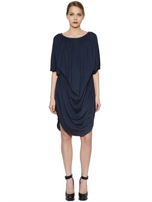 Vivienne Westwood Draped Viscose Jersey Dress