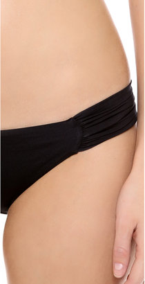 Vitamin A Antibes Ruched Hipster Bikini Bottoms
