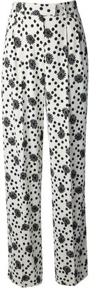 Ungaro floral print trouser