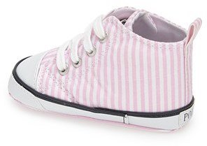 Ralph Lauren Layette 'Bal Harbour Hi' Sneaker (Baby)