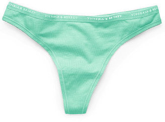 Victoria's Secret Cotton Lingerie Thong Panty
