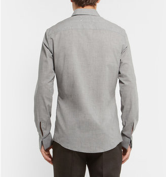 Maison Martin Margiela 7812 Maison Martin Margiela Slim-Fit Micro-Houndstooth Cotton Shirt