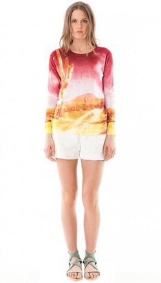 Tibi Printed Saguaro Sweater