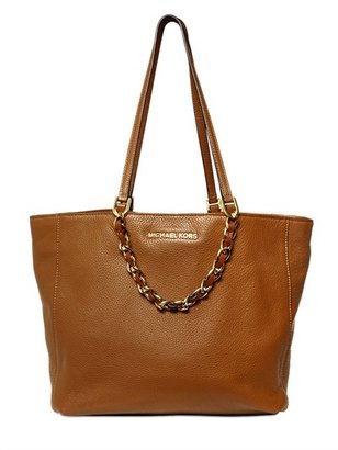 MICHAEL Michael Kors Grained Soft Leather Tote Bag