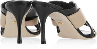 Sergio Rossi Two-tone leather sandals