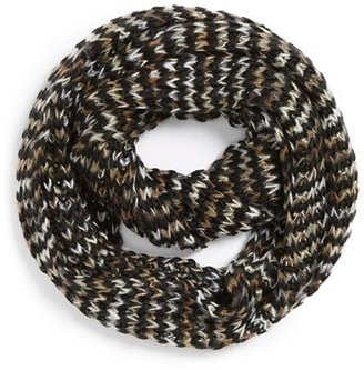 BP Marled Chevron Knit Infinity Scarf (Juniors)