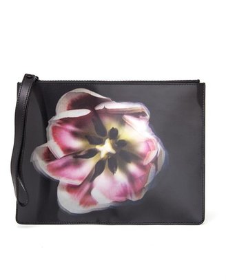Christopher Kane Lenticular Blooming Lily Clutch