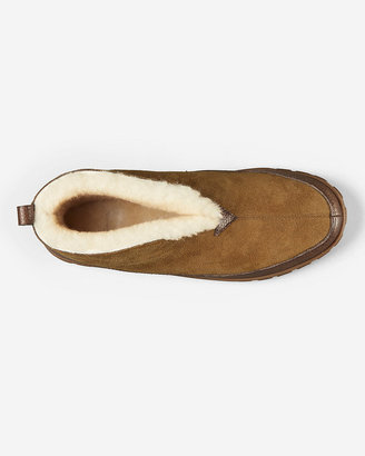 Eddie Bauer Men's Shearling Boot Slippers