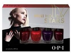 OPI Gwen Stefani Holiday Collection Mini 4 Pack Holiday Stars Nail Polish