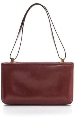 Hermes Rachel White Vintage Box Calf Loop Bag