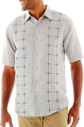 JCPenney The Havanera Co. Short-Sleeve Button-Front Shirt