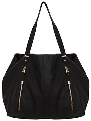 Miss Selfridge Slouchy Zip Shopper Bag