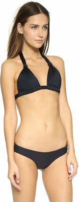 Vitamin A Chloe Braid Halter Bikini Top