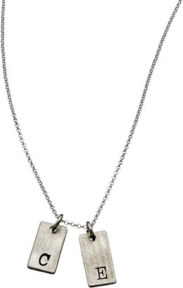 Sweet Pea Urban Sweetpea Double Initial Tag Necklace