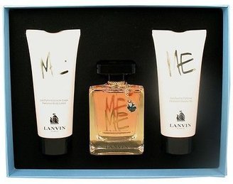 Lanvin ME Perfume Gift Set: 2.6oz EDP, 3.3oz Body Lotion & Shower Gel, New