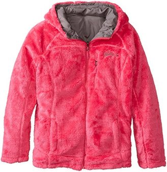 Weatherproof Big Girls' Monkey Fleece Reversible Jacket