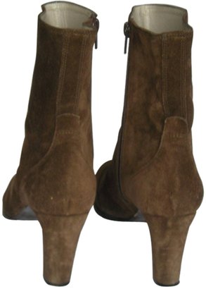 Lottusse Dark Brown Suede Boots