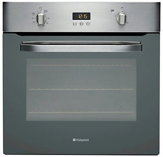 Hotpoint SHS33XS Single Electric Oven, Stainless Steel